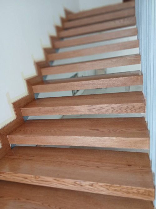 کف پله چوبی دوبلکس 